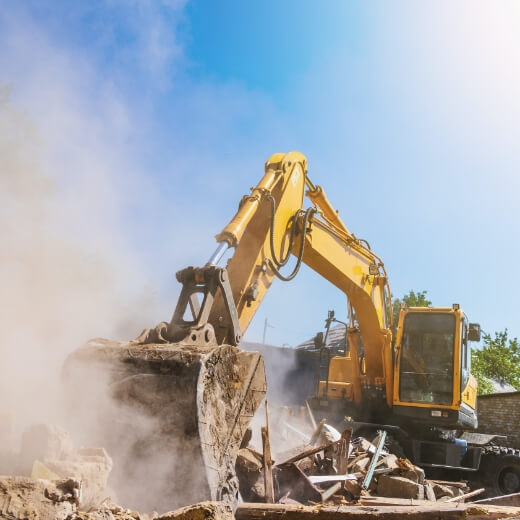 Demolition, Grading and Foundation